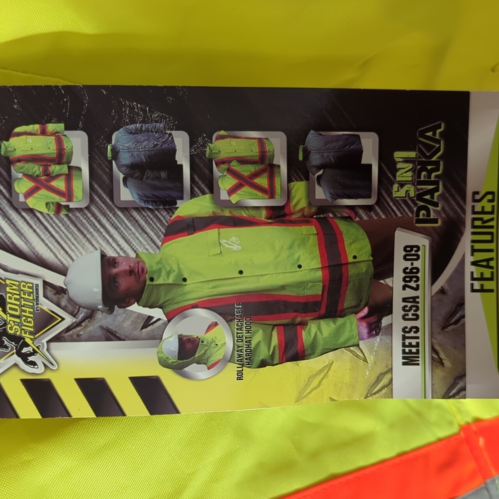 High-Visibility Winter Parka - Picture 4 of 5